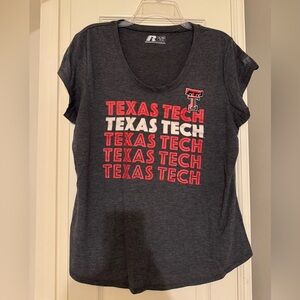 Texas Tech Russell Athletic Dark Gray T-Shirt